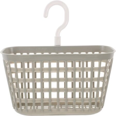Rotatable Hook Plastic Hanging Shower Storage Basket