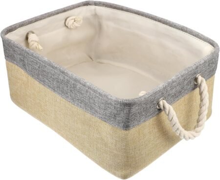 Foldable Cloth Storage Basket for Laundry & Sundries