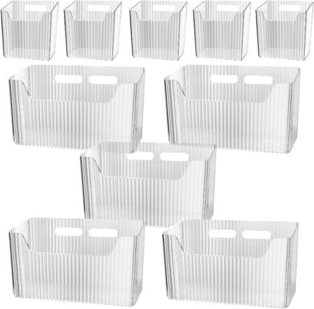 10-Pack Wall Mounted Hanging Organizer Baskets