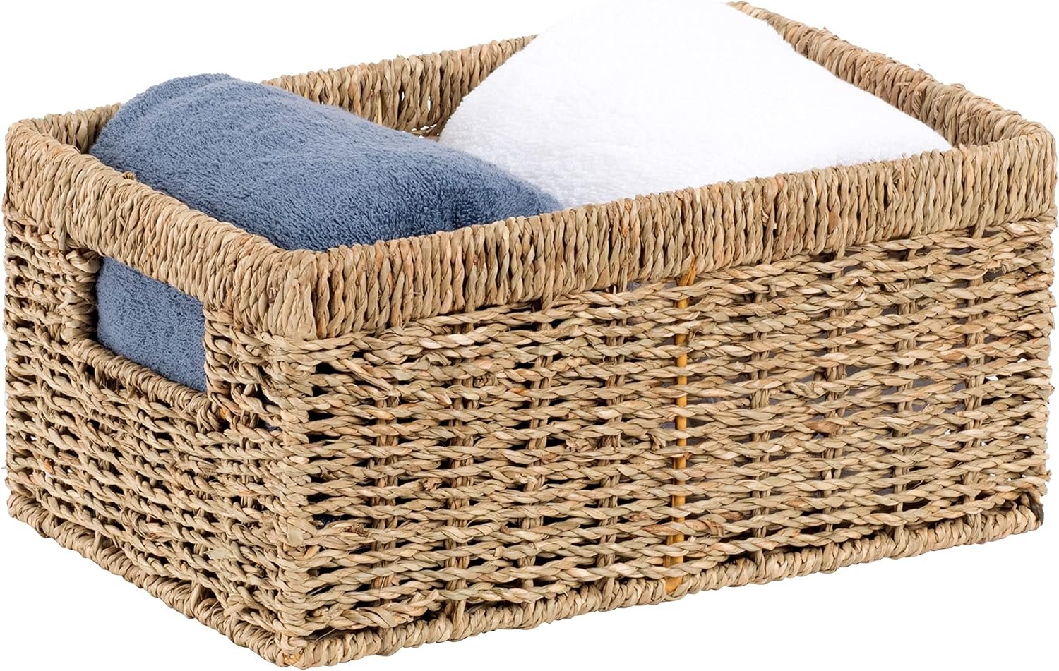 Medium Seagrass Wicker Storage Basket